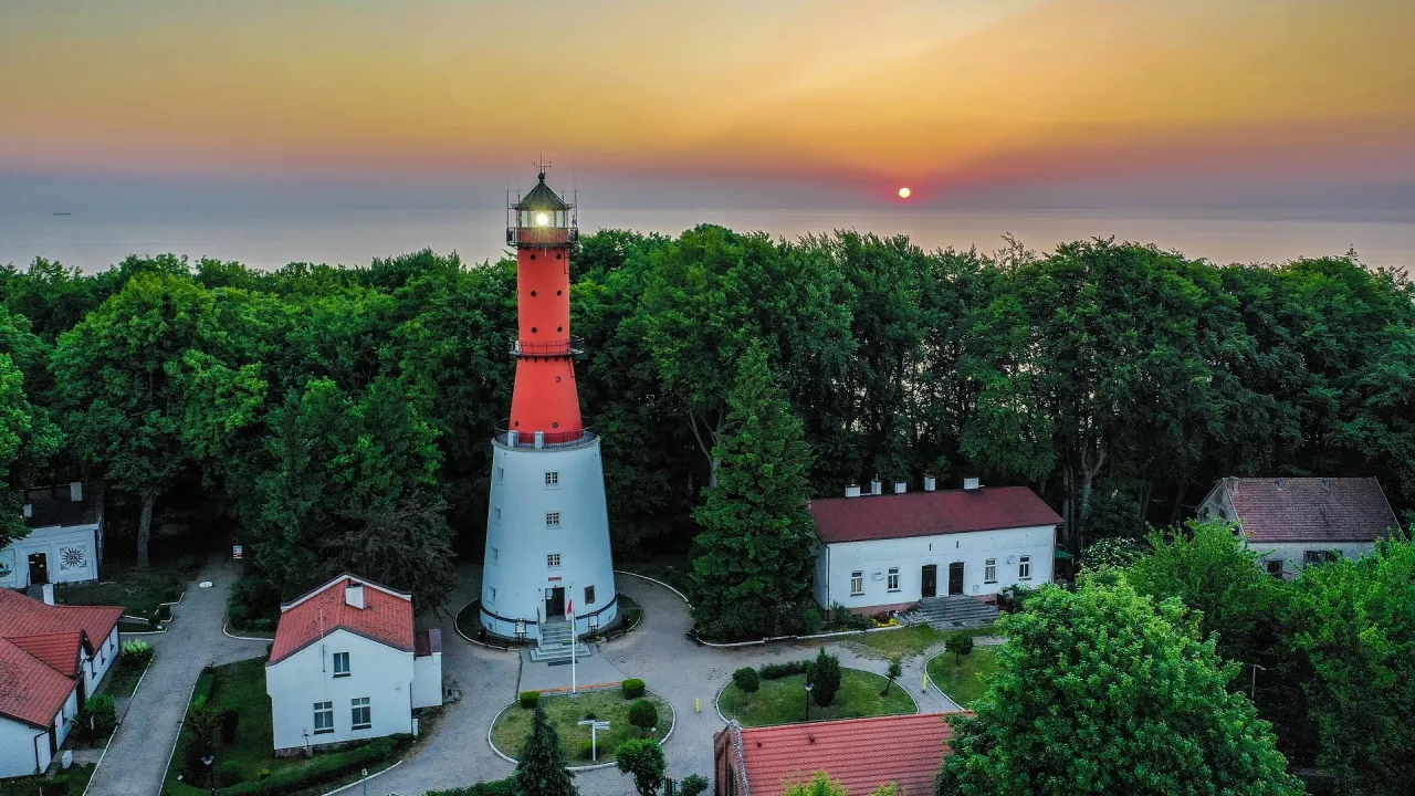 Latarnia Morska Rozewie widok