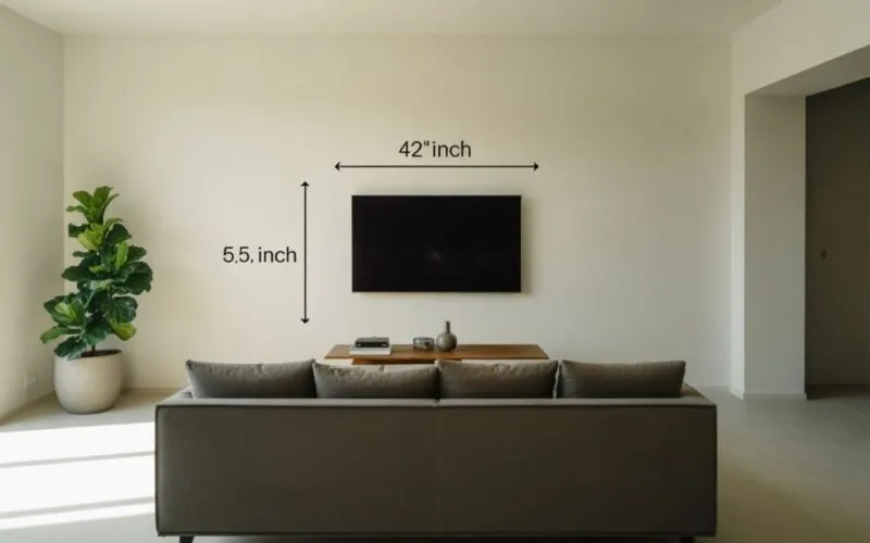 różne ustawienia telewizora względem okna