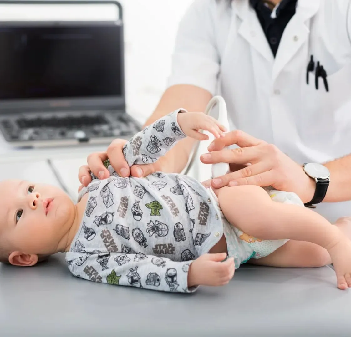 rodzic niemowlę fizjoterapeuta konsultacja