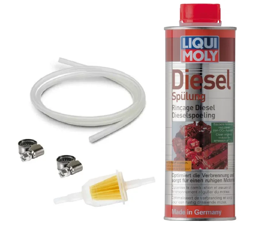 Liqui Moly Diesel Spülung podłączenie do układu paliwowego