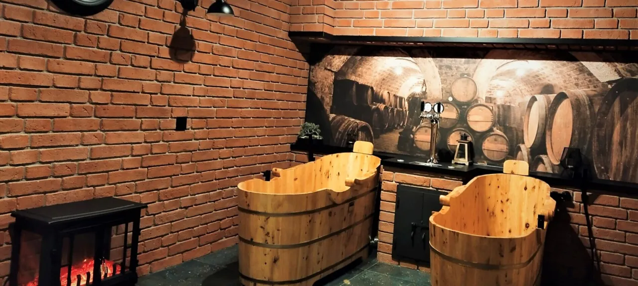 Łaźnia Piwna Dworek Nad Stawem