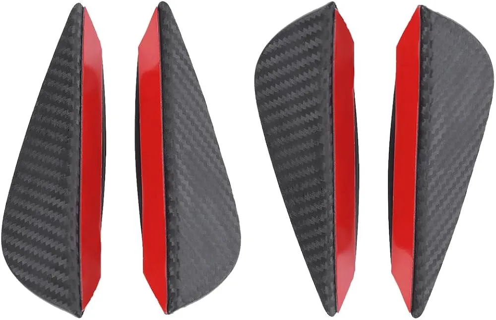 Spoiler samochodowy ABS włókno węglowe włókno szklane porównanie