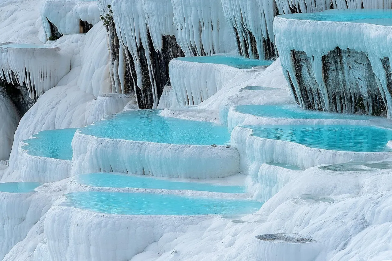 Pamukkale tarasy wapienne