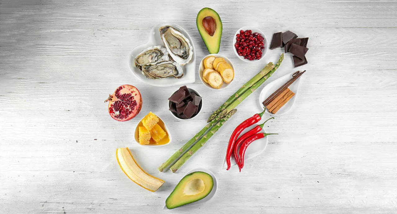 składniki afrodyzjaki jedzenie