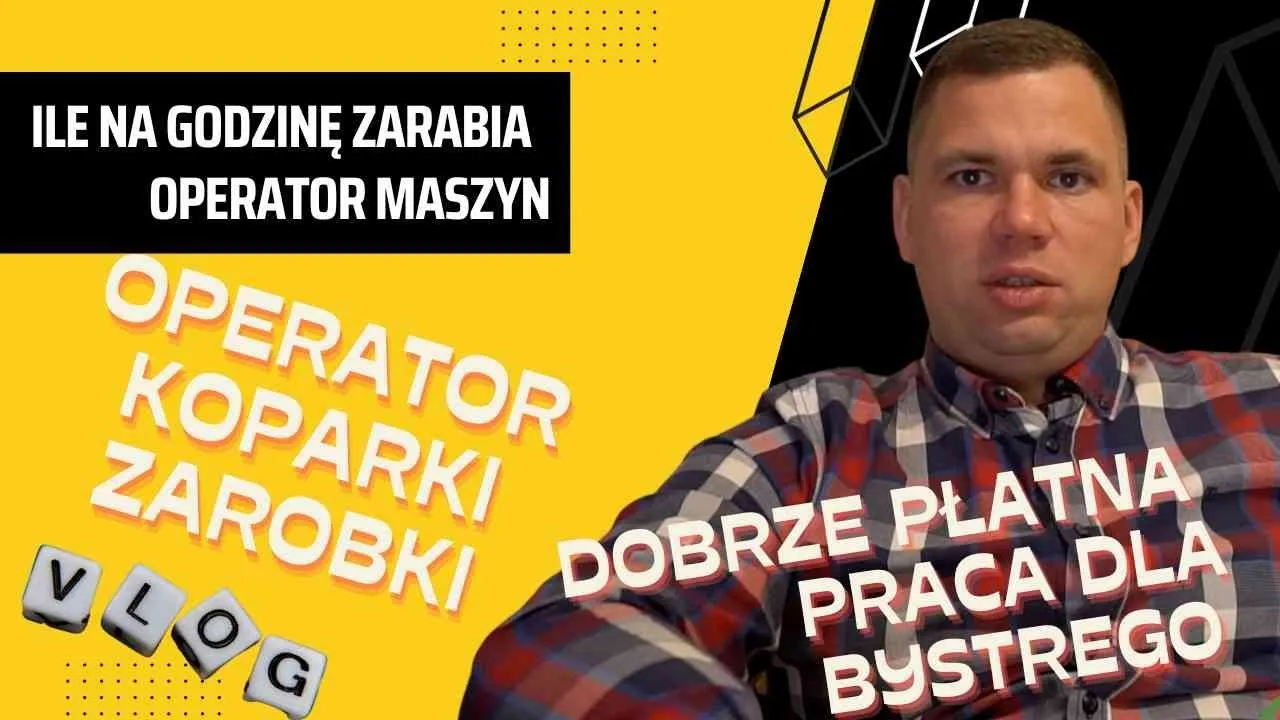 Mapa Polski zarobki operator&oacute;w maszyn budowlanych