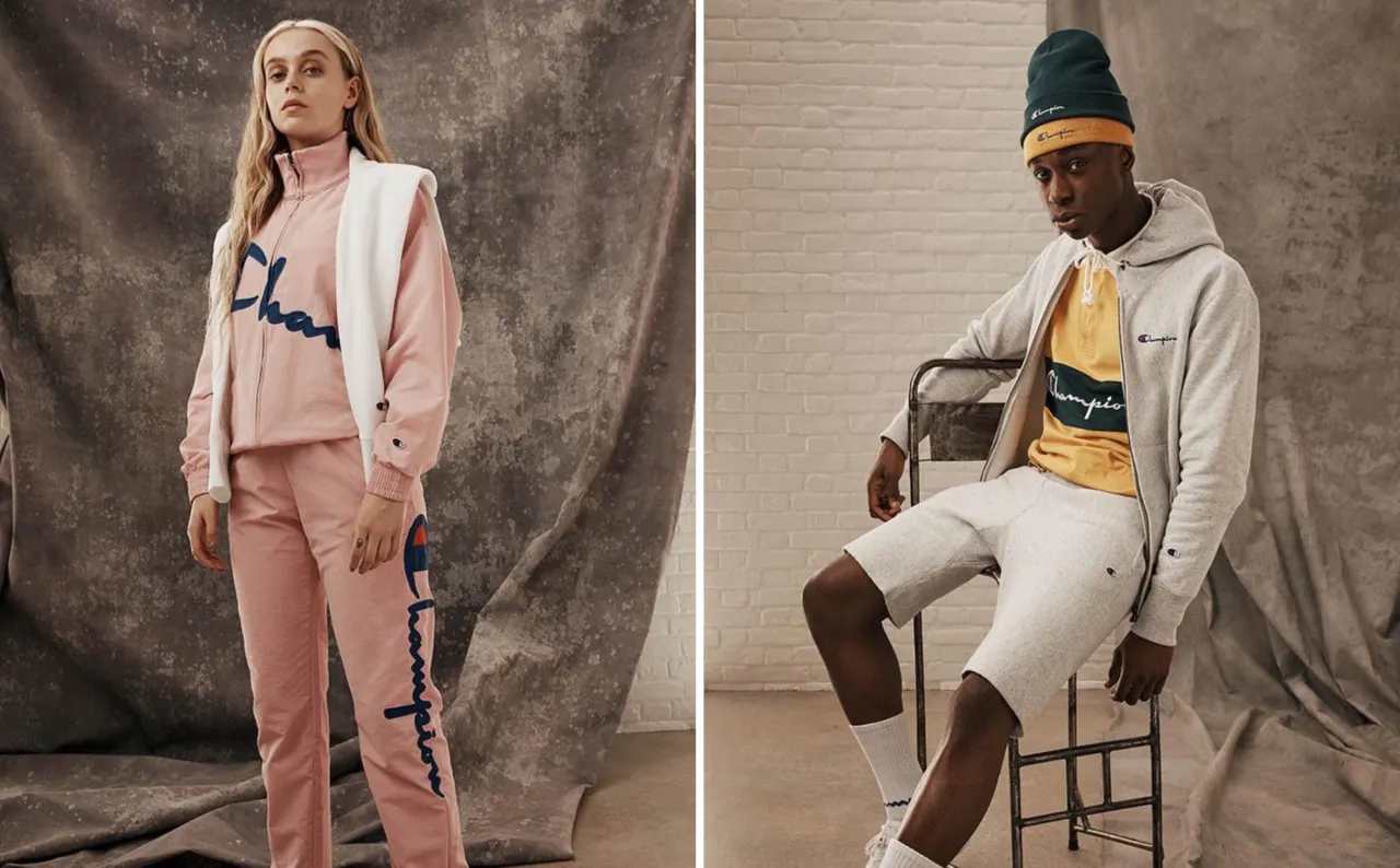 Champion streetwear, kolaboracje Champion Supreme Vetements Off-White, celebryci w Champion