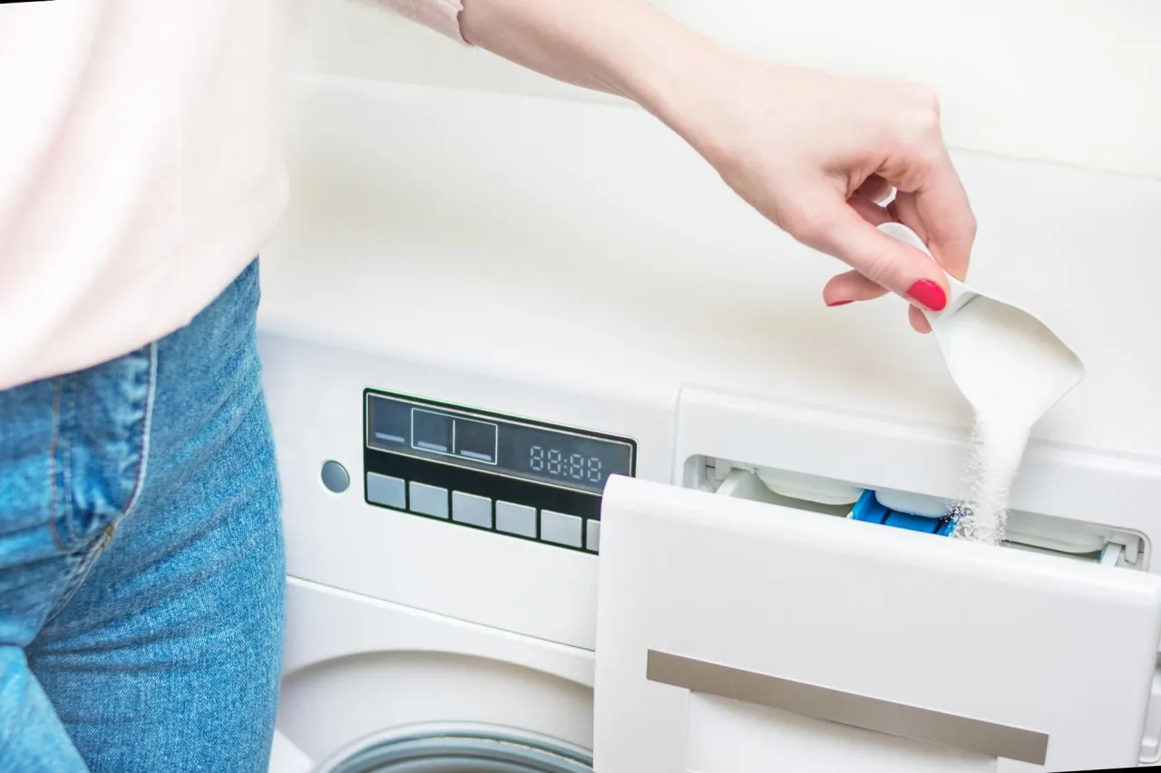 pralka szuflada na detergenty symbole