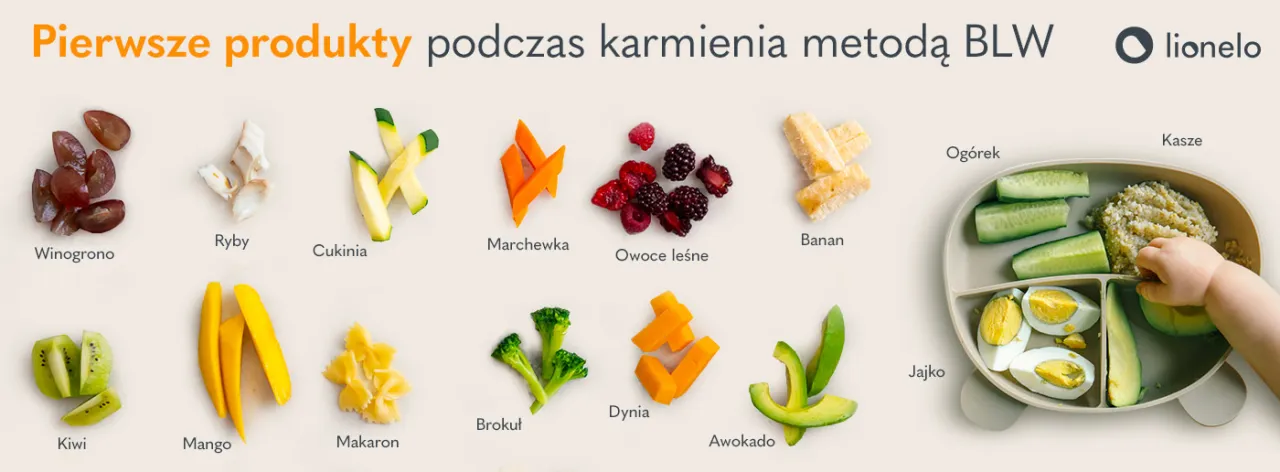 przykładowe posiłki BLW dla niemowląt