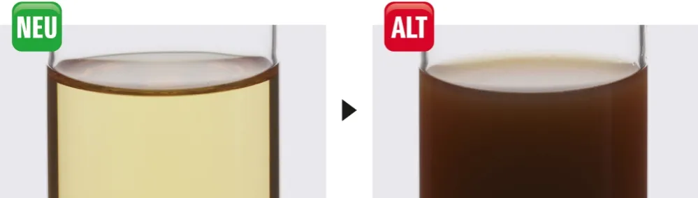 Motorrad Bremsfl&uuml;ssigkeit Farbe alt neu