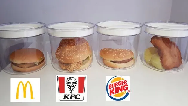 ceny burger&oacute;w fast food por&oacute;wnanie McDonald's Burger King KFC