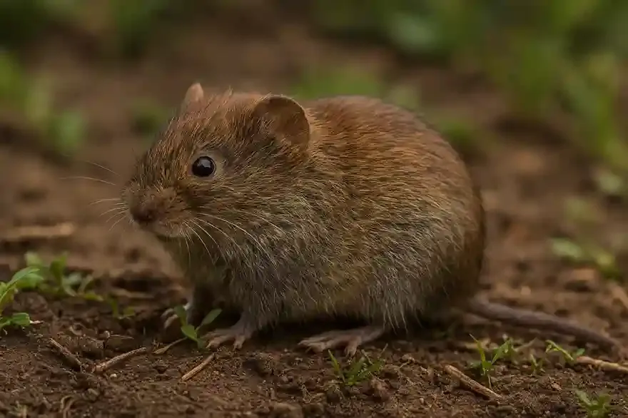 nornica ruda cechy charakterystyczne