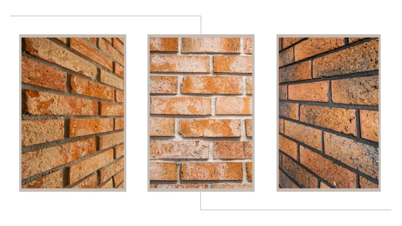 cegła z fugą vs bez fugi