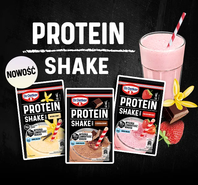 Gotowe shake proteinowe różne smaki