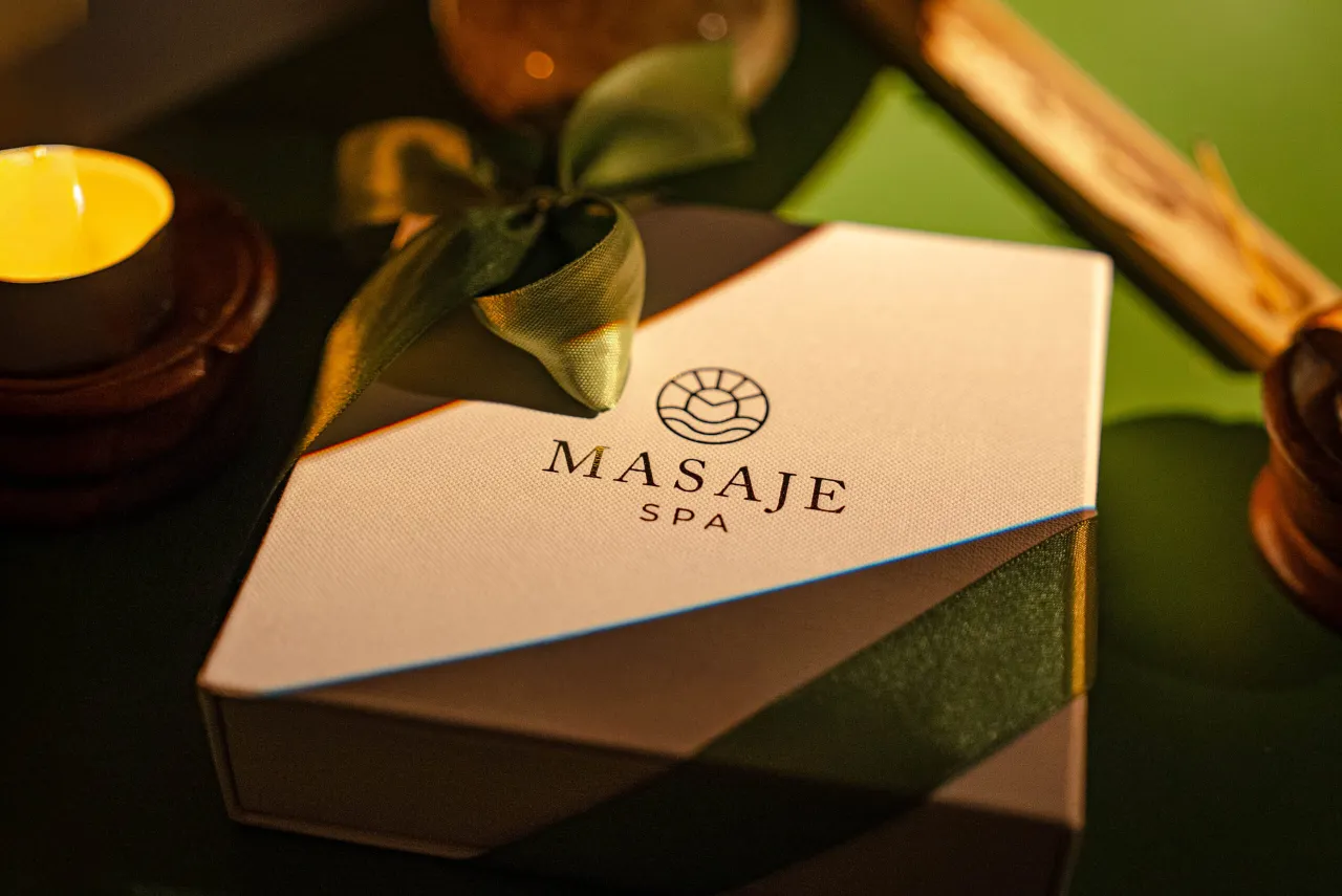 Elegancki voucher do spa 