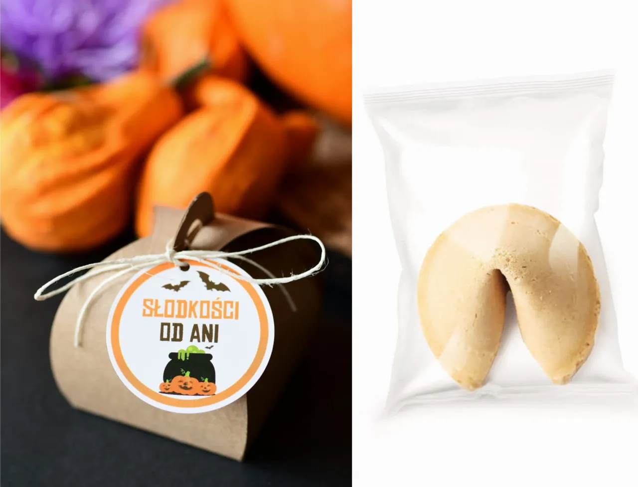 Personalizowane ciasteczka z wróżbą logo