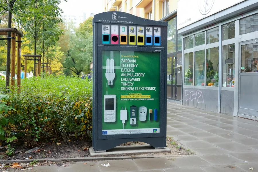 punkty zbiórki elektrośmieci
