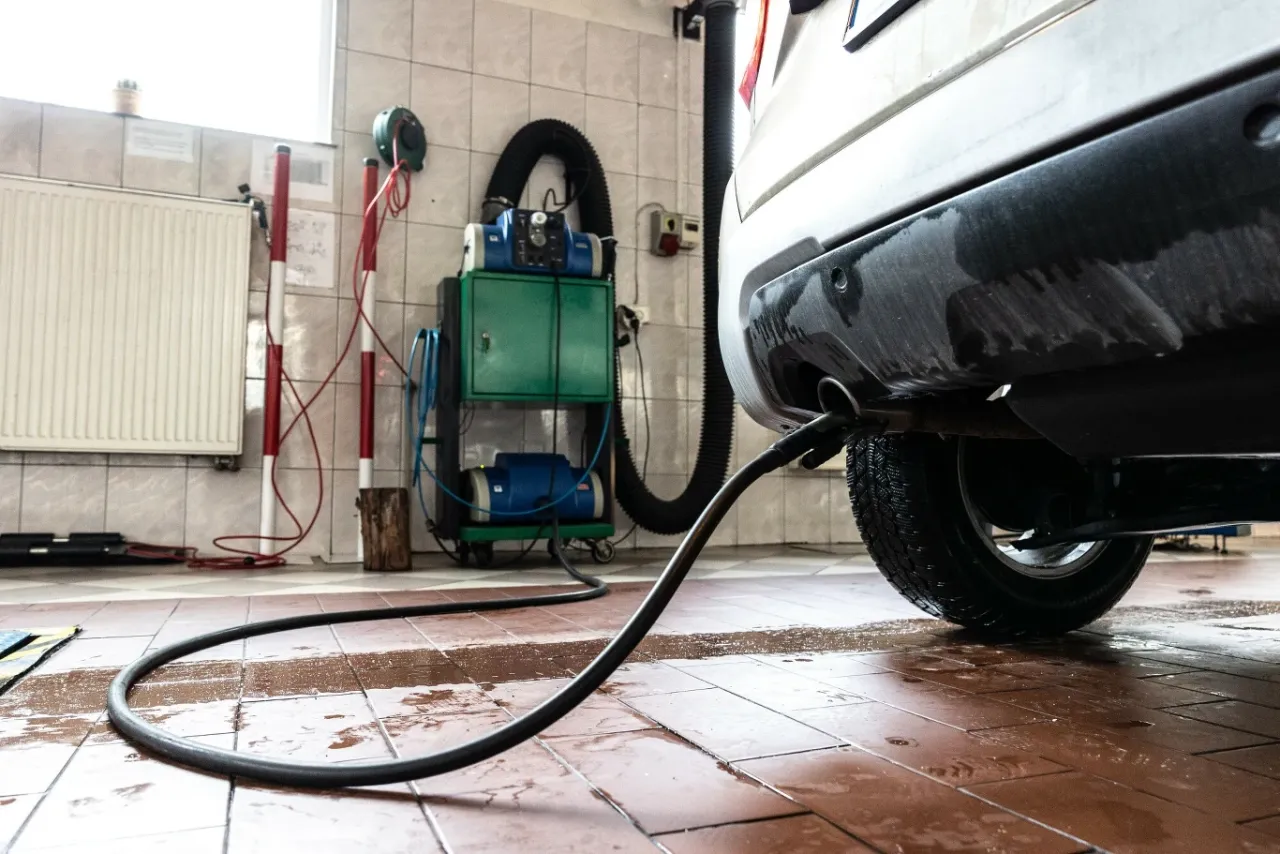 diagnostyka DPF na stacji kontroli pojazd&oacute;w