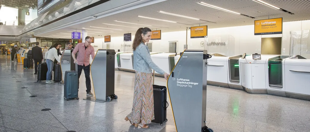 Lufthansa baggage drop off airport fees