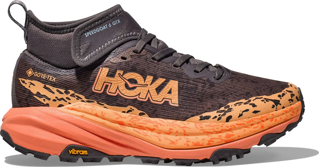 Hoka Speedgoat 6 Trail Laufschuh im Gelände