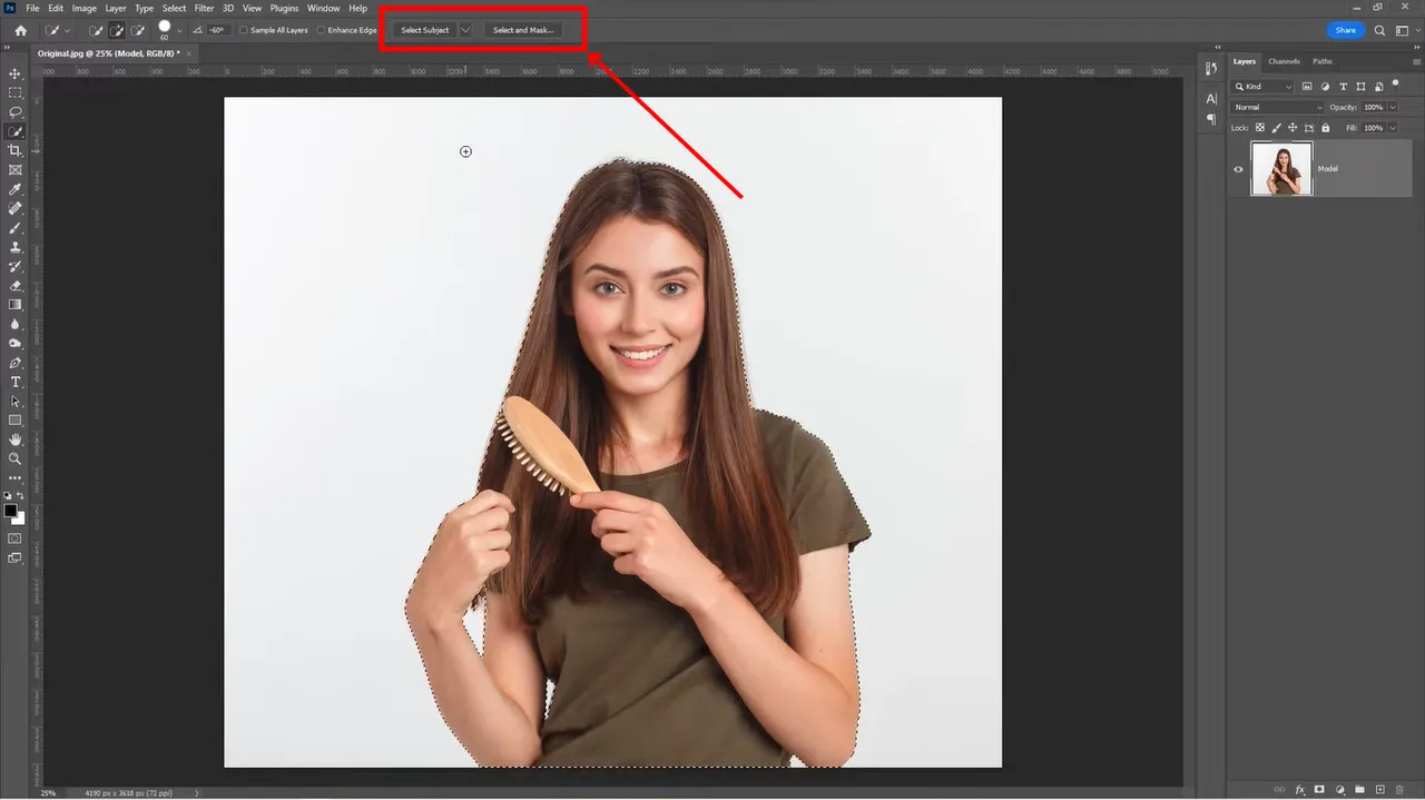 interfejs photoshop warstwy odblokowanie tła