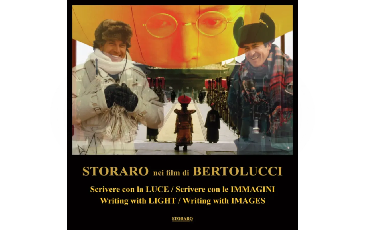 Vittorio Storaro i Bernardo Bertolucci na planie filmowym
