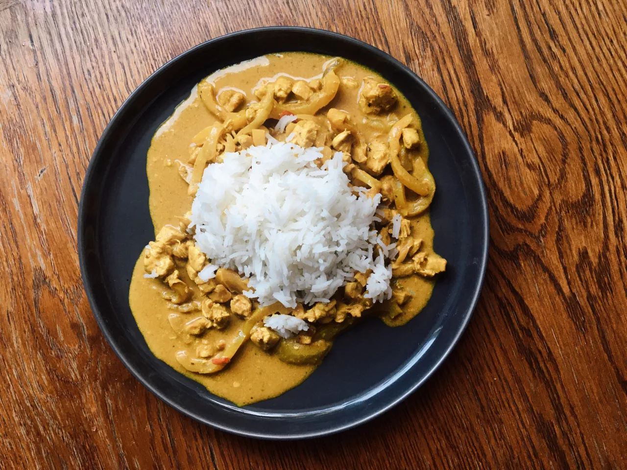 zdrowe danie z curry