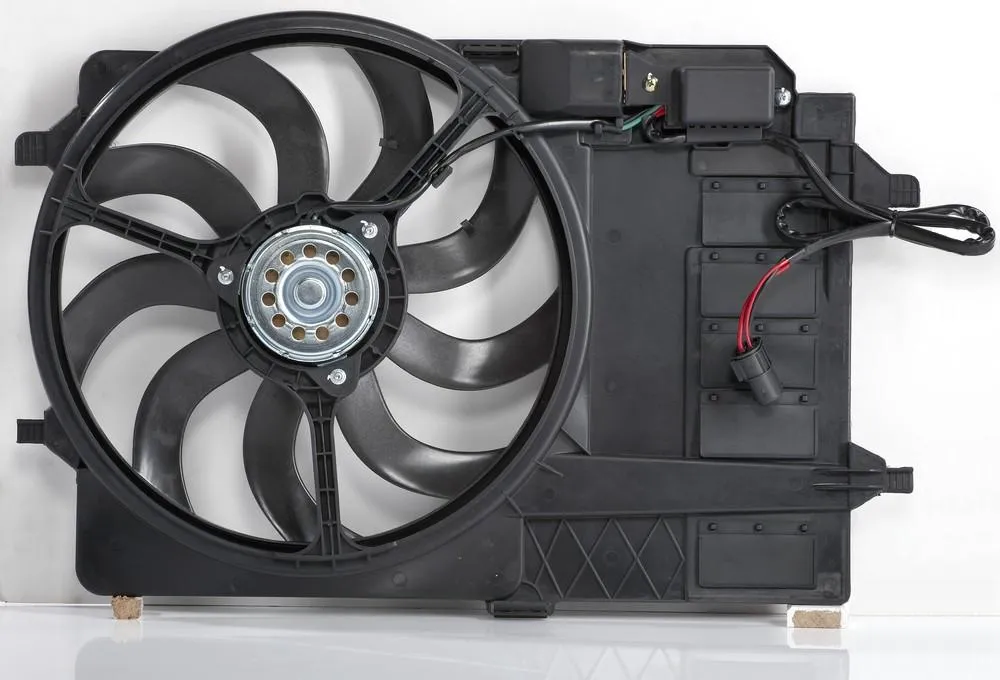 wentylator chłodnicy samochodu budowa