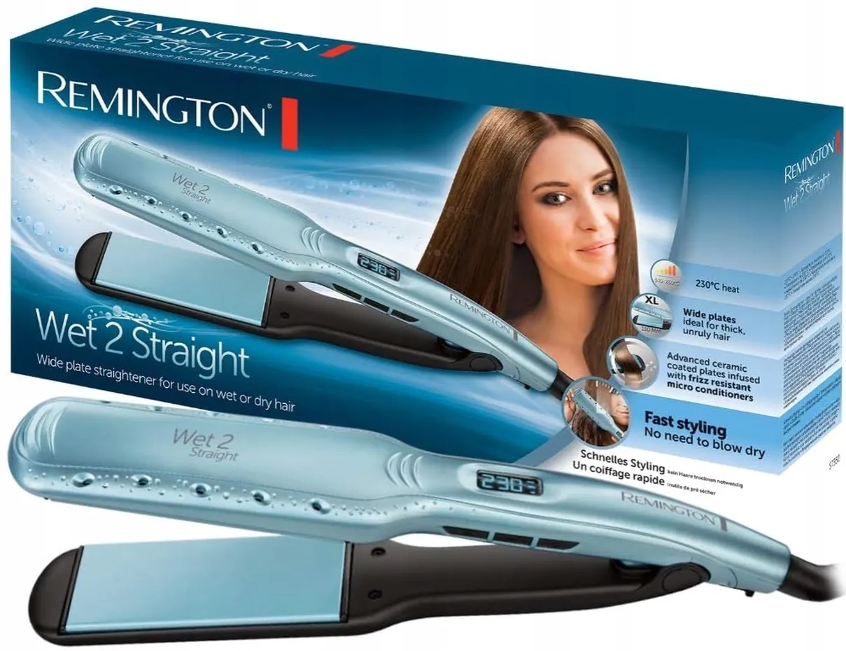 prostownica z wąskimi płytkami do grzywki