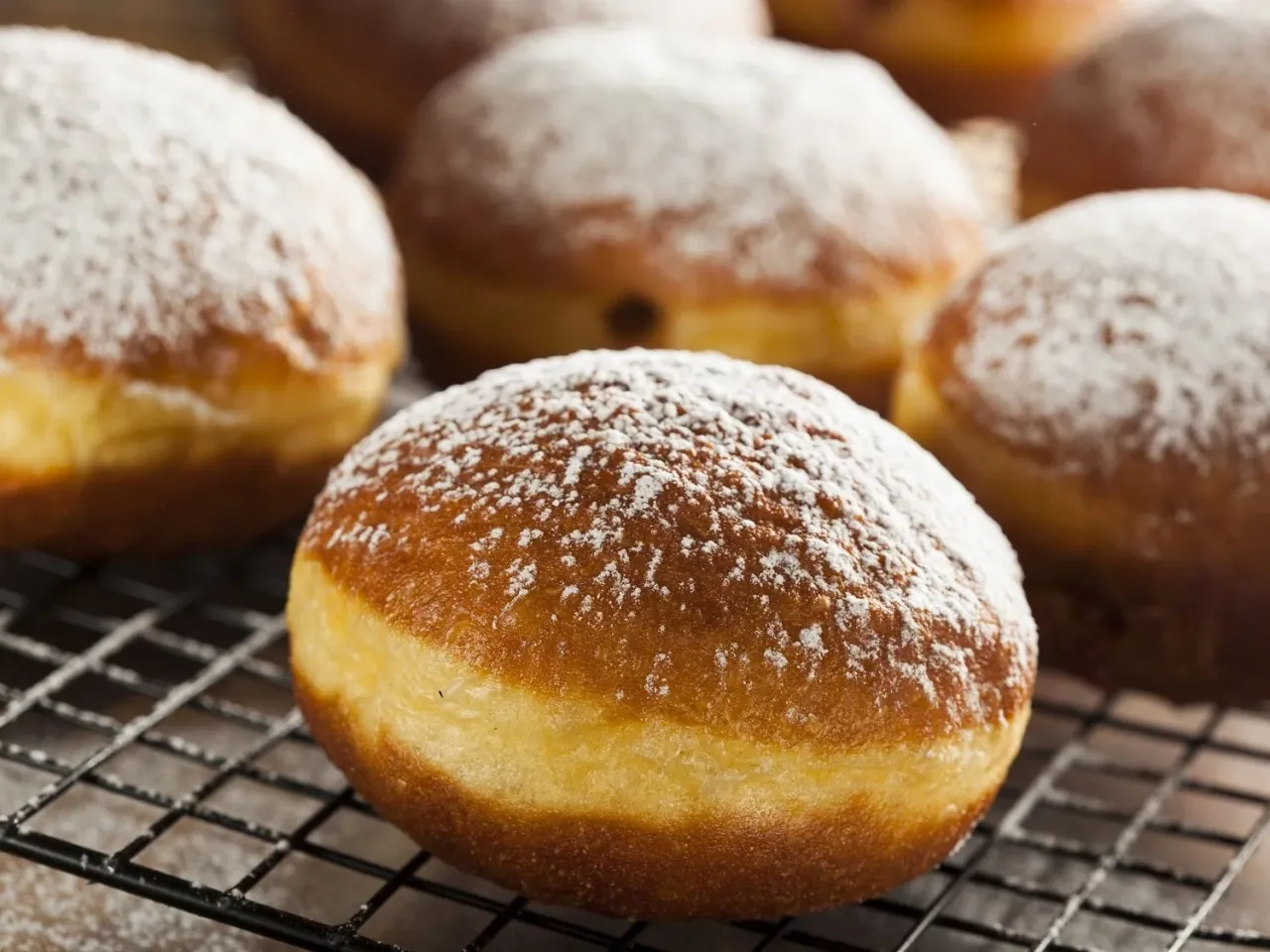 pączki z idealną obw&oacute;dką