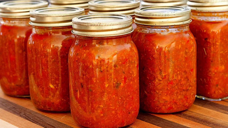 Słoiki do wekowania sosu bolognese i akcesoria