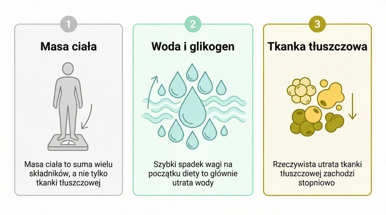 realistyczne tempo odchudzania grafika