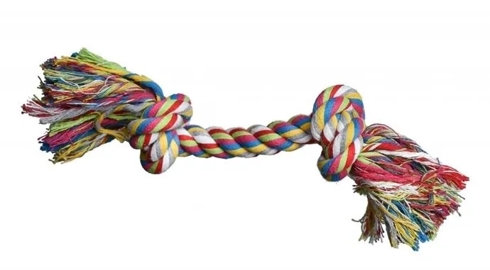 bezpieczne sznurki do zabawek dla psa bawełna juta len