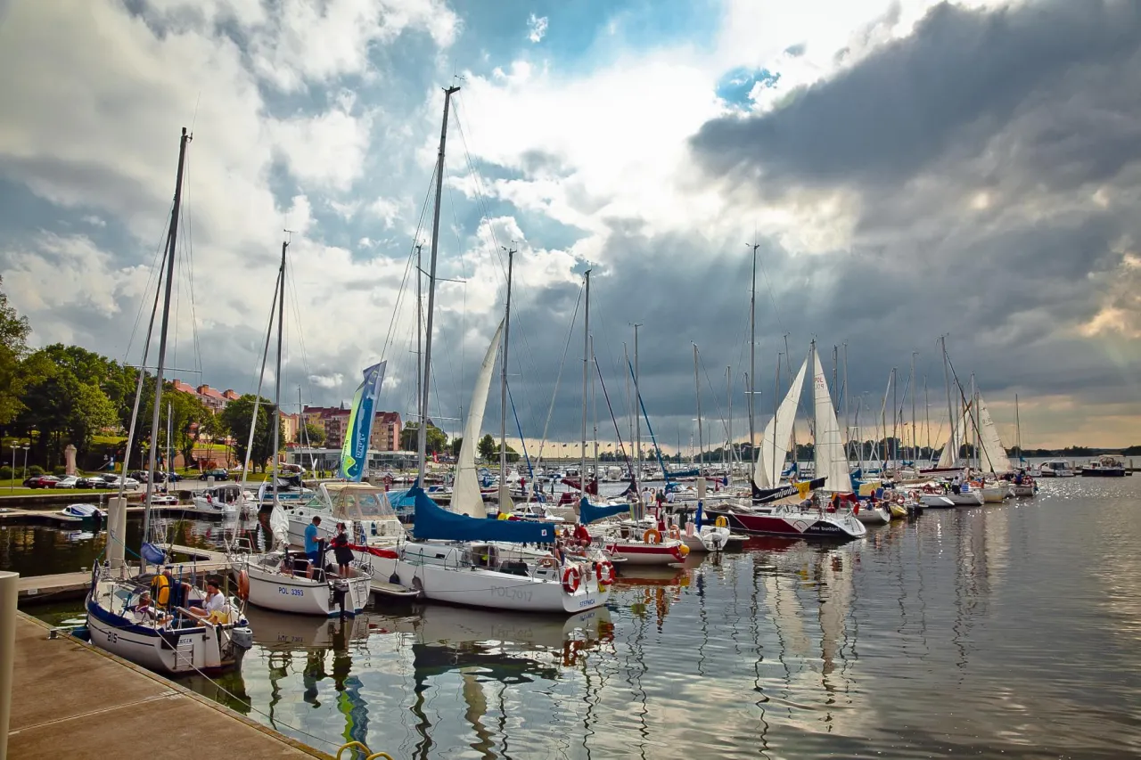Kamień Pomorski marina sporty wodne