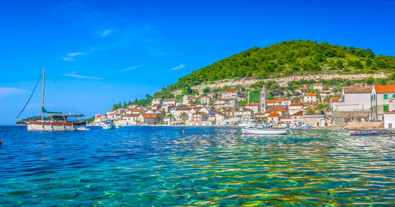 Wyspa Vis Chorwacja krajobrazy