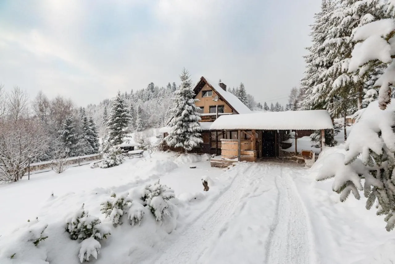 Bacówka u Winiarskich dom widok z zewnątrz