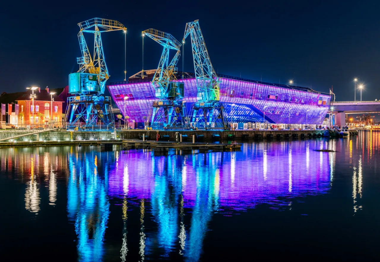 Morskie Centrum Nauki Szczecin budynek