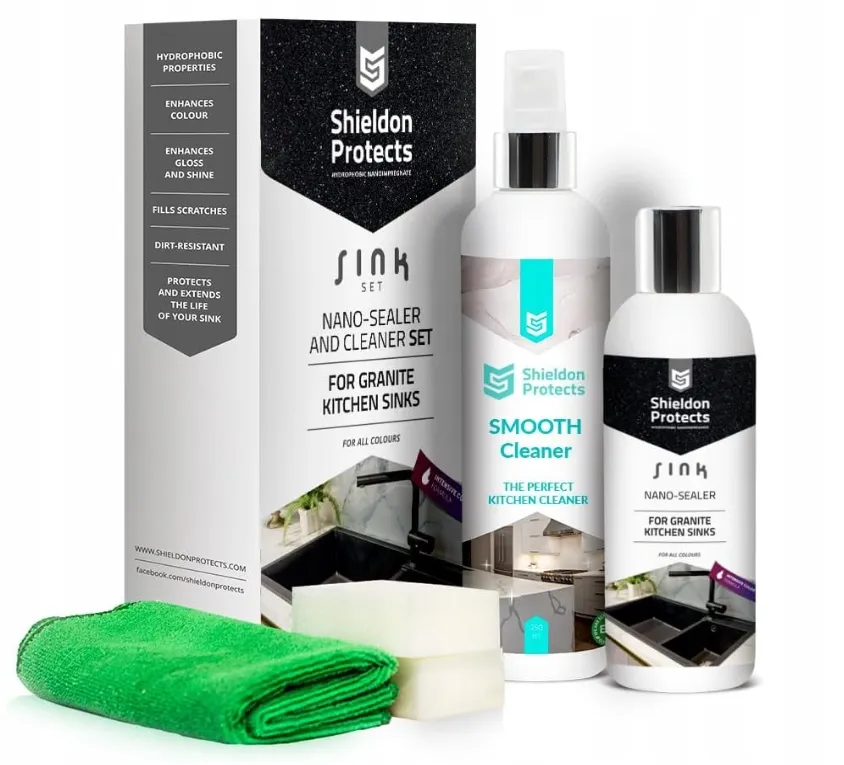 profesjonalne środki czyszczące zlewy kompozytowe