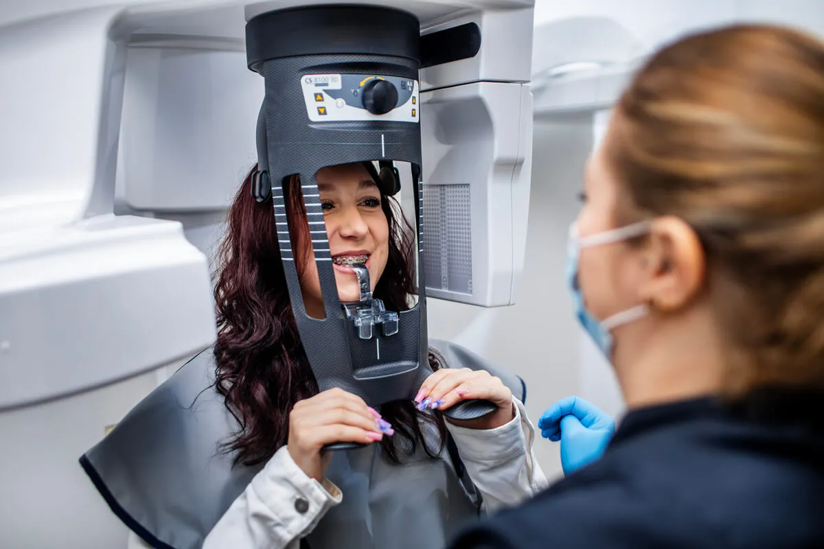 Stomatolog badanie RTG zęba