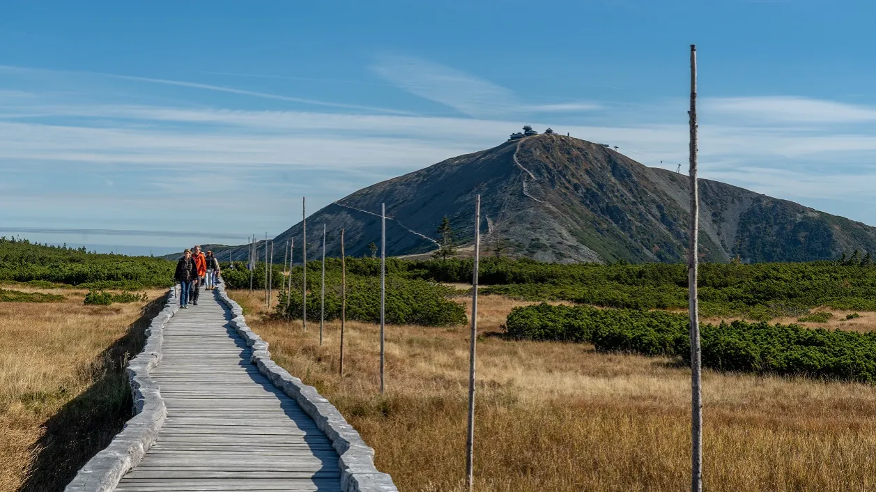 Karpacz Śnieżka Karkonosze widok