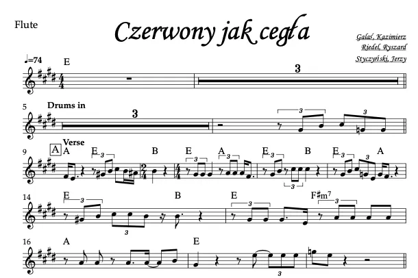 Zdjęcie Tekst piosenki Dżem Czerwony jak cegła: oficjalne słowa kultowego utworu