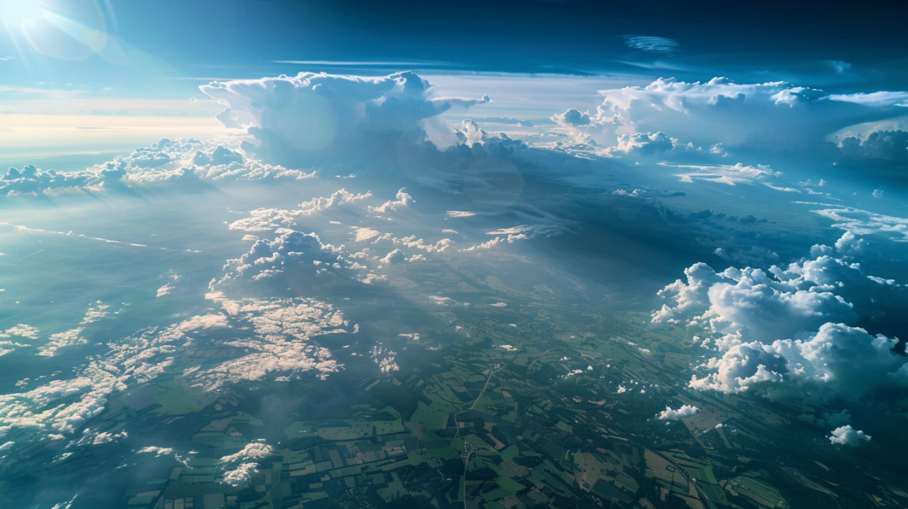 Zdjęcie Antycyklon zbliża się do Polski - zjawisko atmosferyczne.