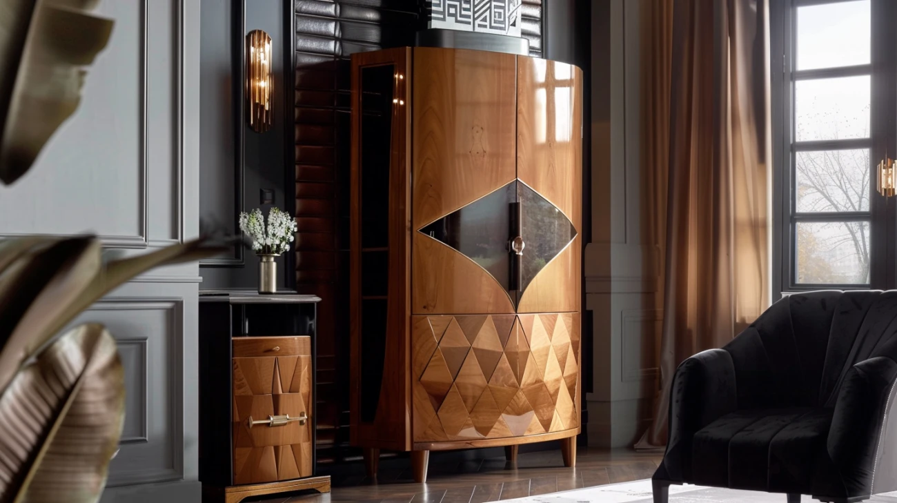 Zdjęcie Jak szafy art deco zmieniają przechowywanie?
