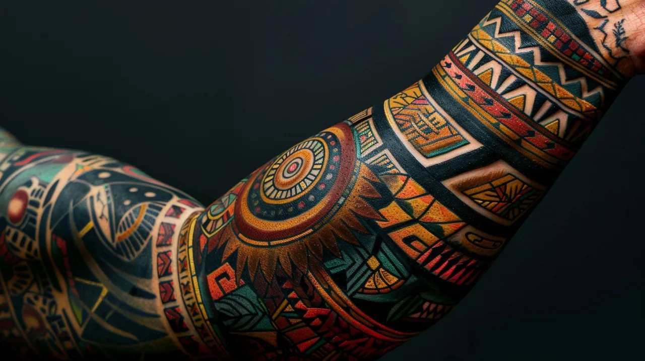 Zdjęcie Rękaw tattoo: Jak zaprojektować idealny męski wzór?