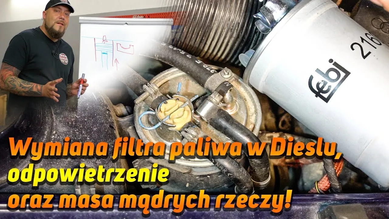 Zdjęcie Jak odpowietrzyć filtr paliwa diesel i uniknąć problemów z silnikiem