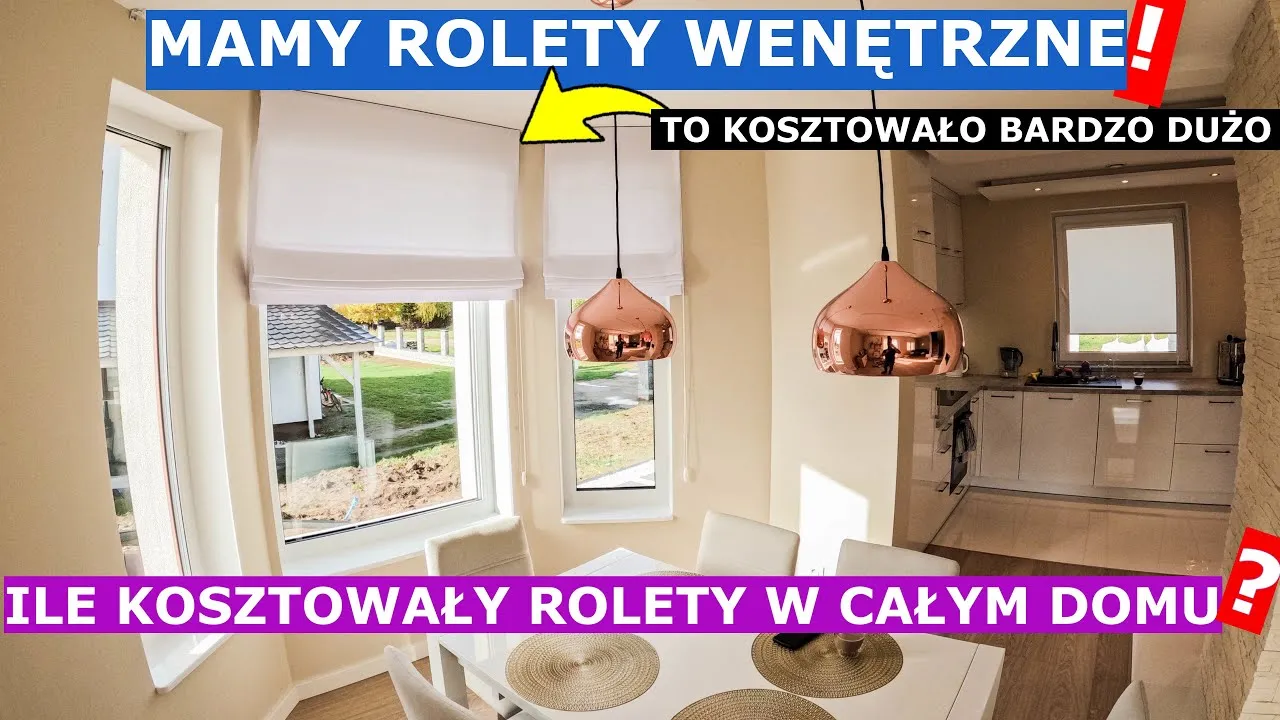 Zdjęcie Ile kosztują rolety wewnętrzne? Sprawdź ceny i wybierz najlepsze opcje