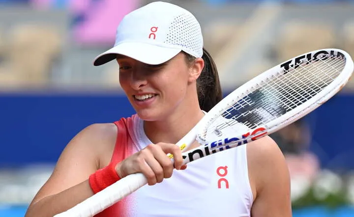 Zdjęcie Pierwszy w historii medal olimpijski Polski w tenisie ziemnym - brąz Świątek