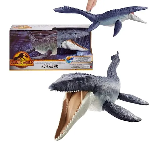 Zdjęcie Mozazaur zabawka – imponująca figurka dinozaura z Jurassic World