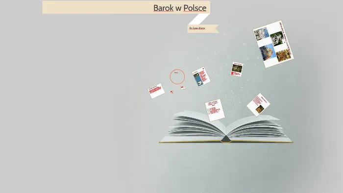 Zdjęcie Barok w Polsce prezentacja: Kluczowe dzieła i ich znaczenie kulturowe