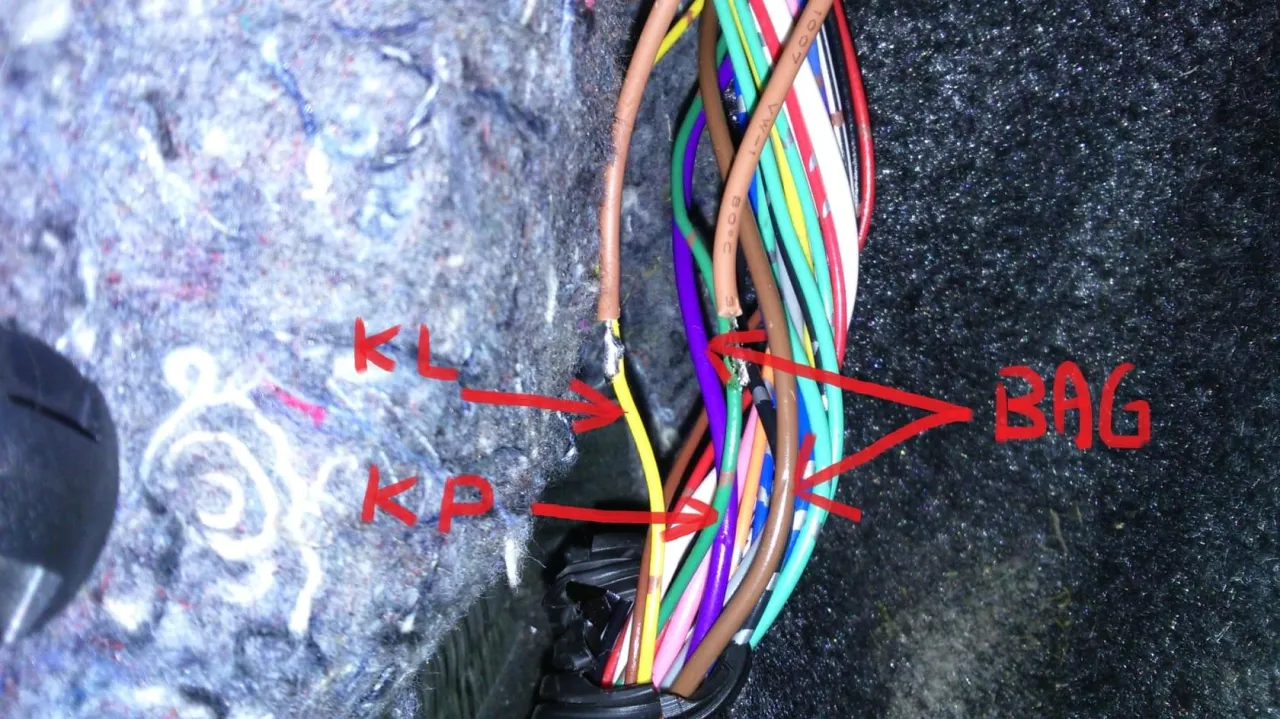 Citroen Xsara centralny zamek schemat