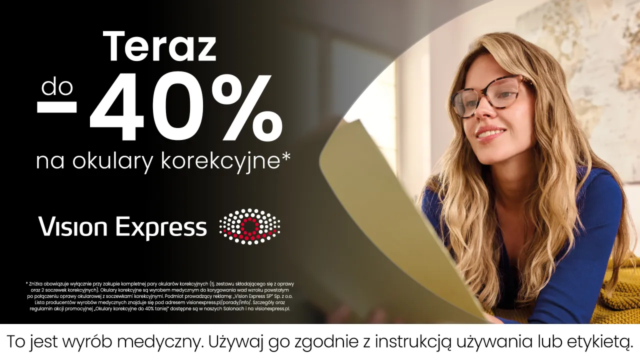 promocje na okulary Vision Express